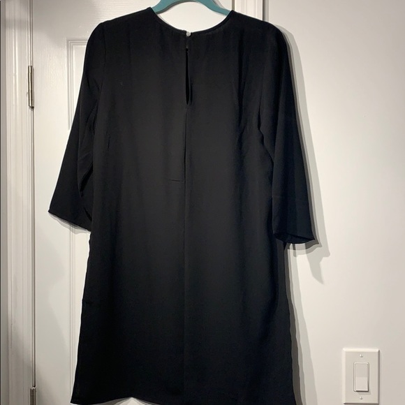 Black Assymetrical Tunic 3/4 Sleeve - Picture 8 of 10